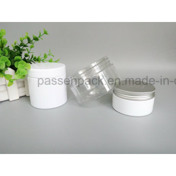 Pet Plastic Jar avec couvercle en plastique et en aluminium (PPC-88)